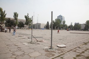 В Запорожье обещают отремонтировать главную городскую площадь