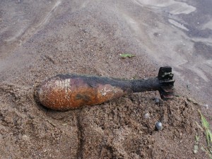 В металлоломе, привезенном на запорожский завод, нашли мину