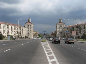 Запорожский проспект сняли с высоты птичьего полета – ВИДЕО