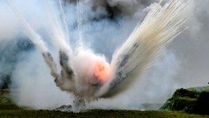 На военных учениях в Запорожской области взорвалась граната. Много пострадавших