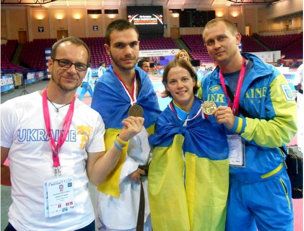 Запорожская спортсменка завоевала золотую медаль на чемпионате Европы по паратхеквондо