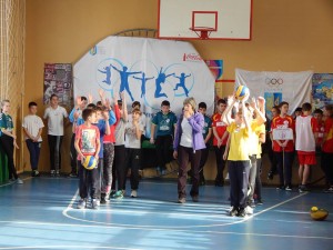 В Кушугуме детские спортивные соревнования посетила олимпийская призерка (ФОТО)