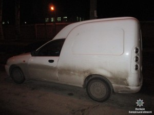 ФОТОФАКТ: в Запорожье полиция задержала автоворов