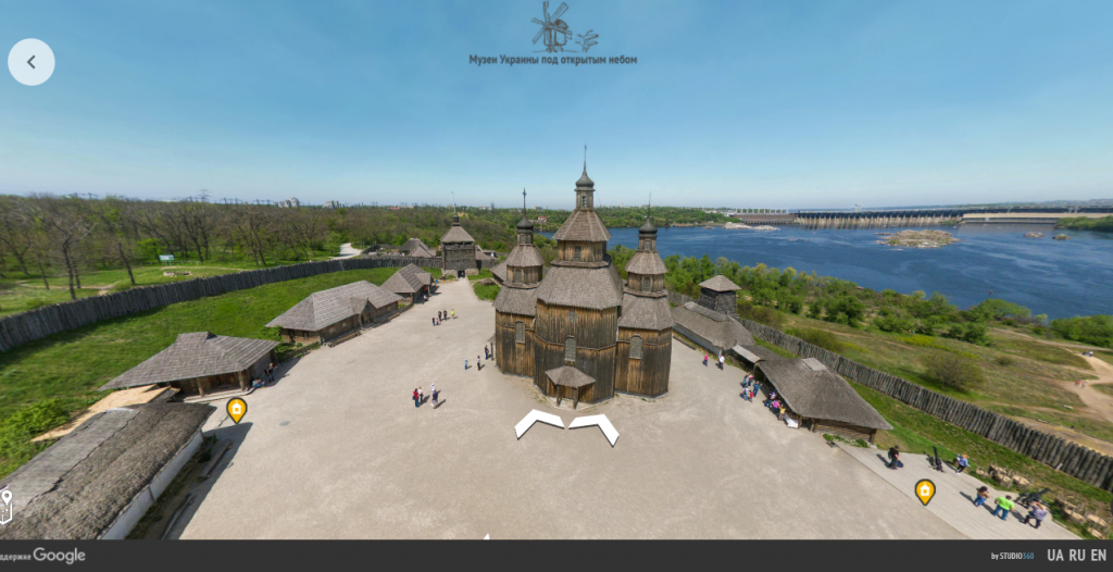 По Запорожской Сечи теперь можно прогуляться с помощью виртуального тура