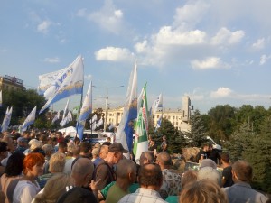 В Запорожье на встречу с Саакашвили пришли сотни горожан (ФОТО)