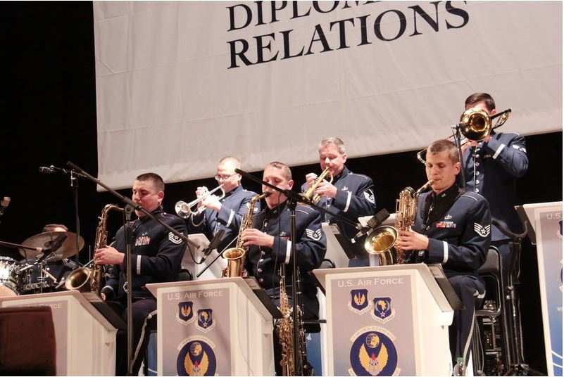 Запорожье с гастролями посетит оркестр Военно-воздушных сил США