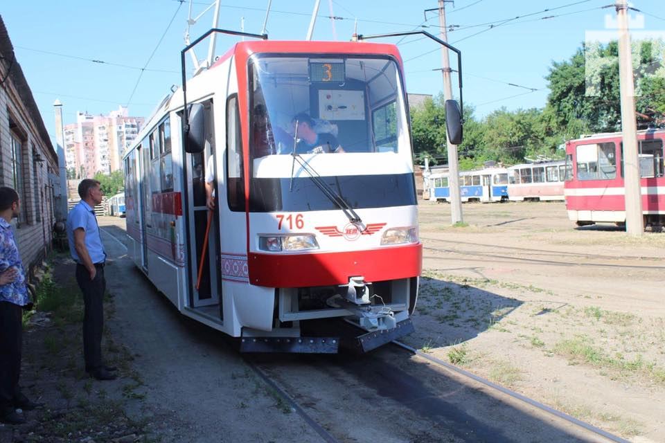 В связи с ремонтом в Запорожье изменен маршрут движения трамваев