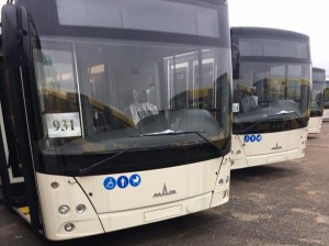 Запорожцам показали новые вместительные автобусы по программе лизинга (ФОТО)