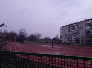 В Запорожье новые школьные стадионы переходят на зимний график работы