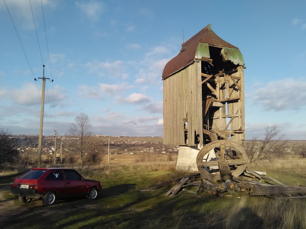 В Запорожской области рухнула последняя ветряная мельница — историческая ценность (ФОТО)