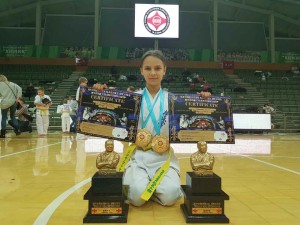 Юная запорожанка стала чемпионкой мира по киокушин ояма каратэ (ФОТО)
