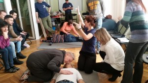 В Запорожье провели тренинг по оказанию первой медицинской помощи (ФОТОРЕПОРТАЖ)