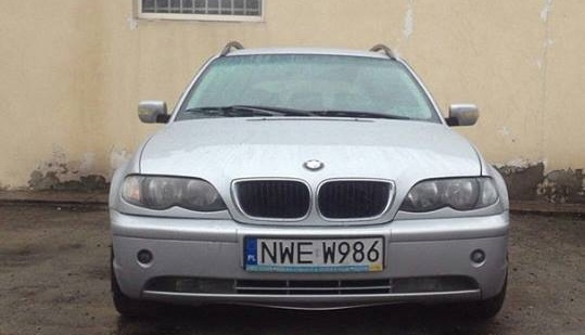 В Запорожье угнали BMW на польских номерах (ФОТО)