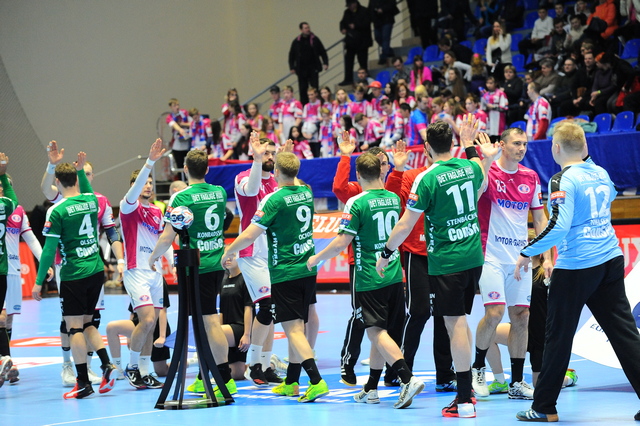 Запорожский «Мотор» выиграл первый матч плей-офф гандбольной Лиги Чемпионов
