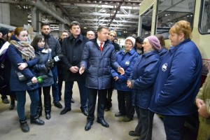 Олег Ляшко на “Запорожэлектротрансе”: “Правильное производство, правильный мэр” (ФОТО, ВИДЕО)