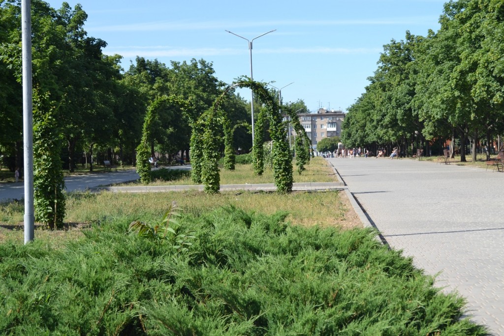 В Запорожье возобновилась реконструкция парка Гагарина: что сделано и что будет (ФОТОРЕПОРТАЖ)