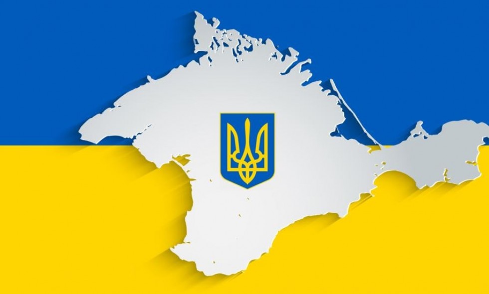 Крим — це Україна: в бердянском пабе повесили карту России с оккупированным полуостровом (ФОТО)