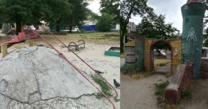Опасное веселье: на игровых площадках Запорожья страшно оставлять детей (ФОТОРЕПОРТАЖ)