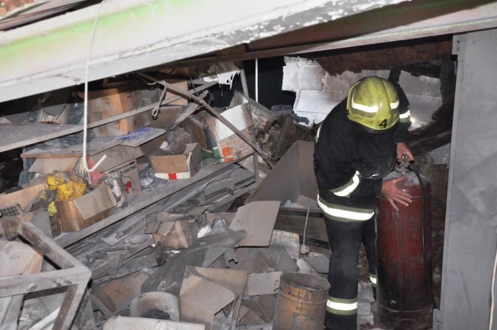 В Запорожье произошел взрыв газа в гараже: пострадал мужчина (ФОТО)