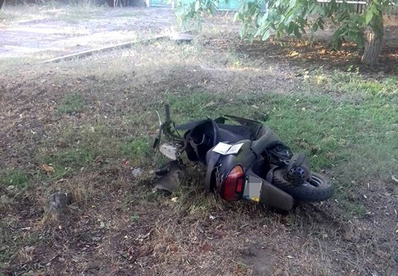 В Запорожской области погиб мотоциклист (ФОТО)