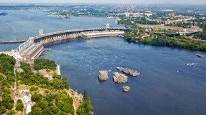 В Запорожье началась масштабная реконструкция ДнепроГЭСа