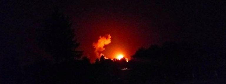 В Черниговской области взрывается склад оружия с реактивными ракетами: на место выехал Гройсман