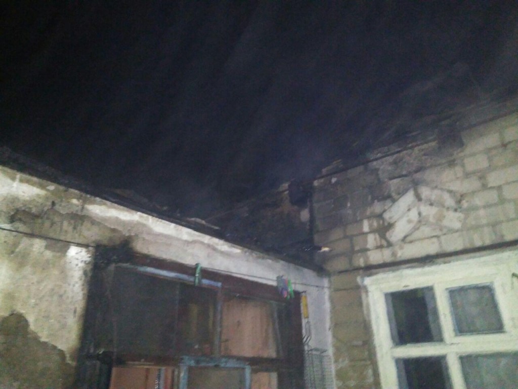 Ночной пожар в Запорожской области: едва не погибла женщина с двумя детьми в собственном доме (ФОТО)