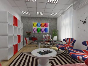 Особенности интерьерного стиля поп-арт