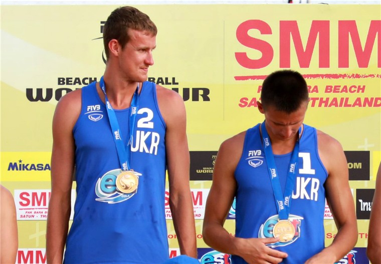 Пляжные волейболисты из Запорожья стали победителями Мирового тура в Таиланде(ФОТО)