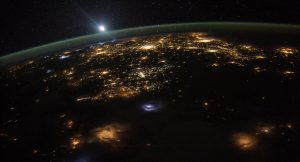 Безмятежность на одном снимке: Азовское море запечатлели из космоса (ФОТО)