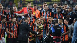 Шампанское остается в Запорожье: “Шахтер” разгромил “Ингулец” и завоевал Кубок Украины (ВИДЕО)