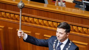 В Запорожье протестовали против Зеленского (ФОТО)