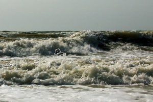 В Кирилловке бушует море: пляжи опустели (ФОТО, ВИДЕО)