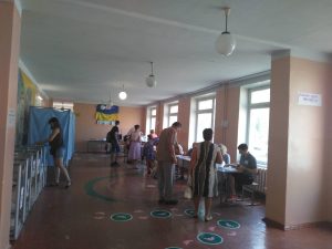 В Запорожской области явка выше средней по Украине