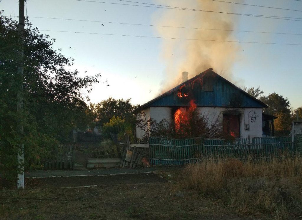 В Запорожской области двое мужчин погибли во время пожара (ФОТО)