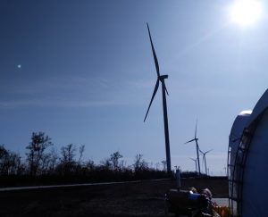 В Запорожской области достроили один из самых крупных ветропарков в Украине