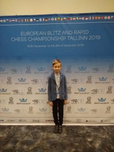 10-летний школьник достойно представил Украину на чемпионате Европы по шахматам среди взрослых (ФОТО)