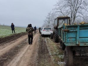 Под Запорожьем работники лесхоза вырубили 50 деревьев и пытались замести следы (ФОТОРЕПОРТАЖ)