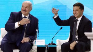 Лукашенко поздравил Зеленского с Днем Независимости Украины