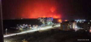 Северодонецк оказался в огненном кольце: масштабные пожары на Луганщине (ФОТО, ВИДЕО)