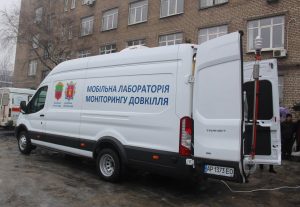 Мобильная эколаборатория в Запорожье может перестать работать с нового года