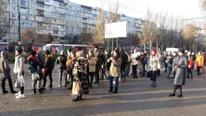 После локдауна начался штурм маршруток: запорожцы не могли уехать со спальных районов (ФОТО)
