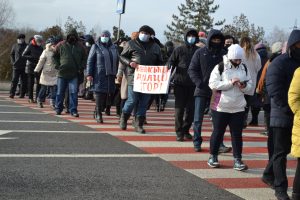 Глава ЗОГА поддержал протестующих под Вольнянском (ФОТО)