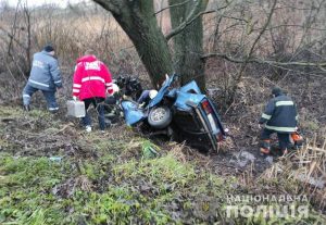 Машина влетела в дерево, трое погибших: подробности жуткого ДТП под Житомиром (ФОТО)