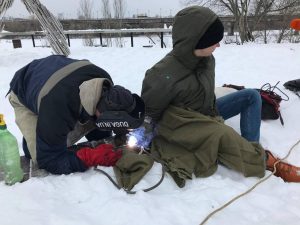 Пара влюбленных сковала себя цепью на три месяца (ФОТО)