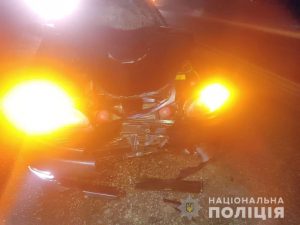 Видео смертельного ДТП под Запорожьем: переходящих дорогу женщин не было видно