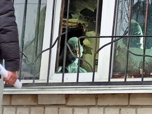 Как выглядит инфекционка после ночного пожара в Запорожье (ФОТО, ВИДЕО)