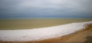 В Кирилловке засняли “прибрежный капучино” (ФОТО)