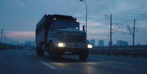 В Запорожье засняли дрифт “тяжеловеса” (ВИДЕО)