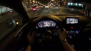 Известный в Запорожье лихач снова “летает” по улицам (ВИДЕО)